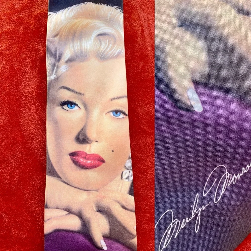 RALPH MARLIN Wearable Art MARILYN MONROE Necktie Made in USA